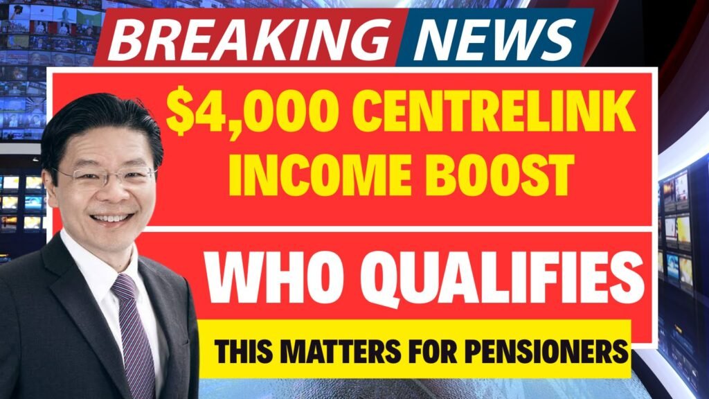$4,000 Centrelink Income Boost