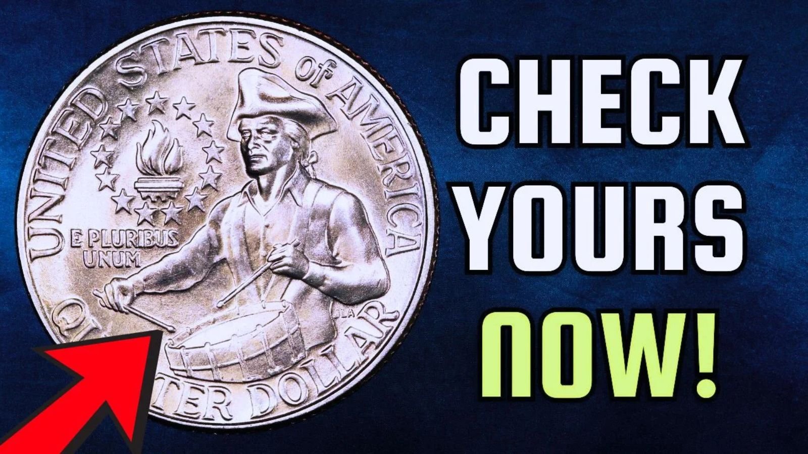 Rare Bicentennial Quarter 